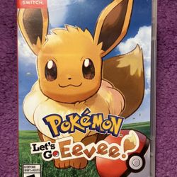 Nintendo Switch Pokemon Let’s Go Eevee