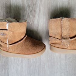 UGG Jesse II Boot (Toddler/Baby) in Chestnut Suede