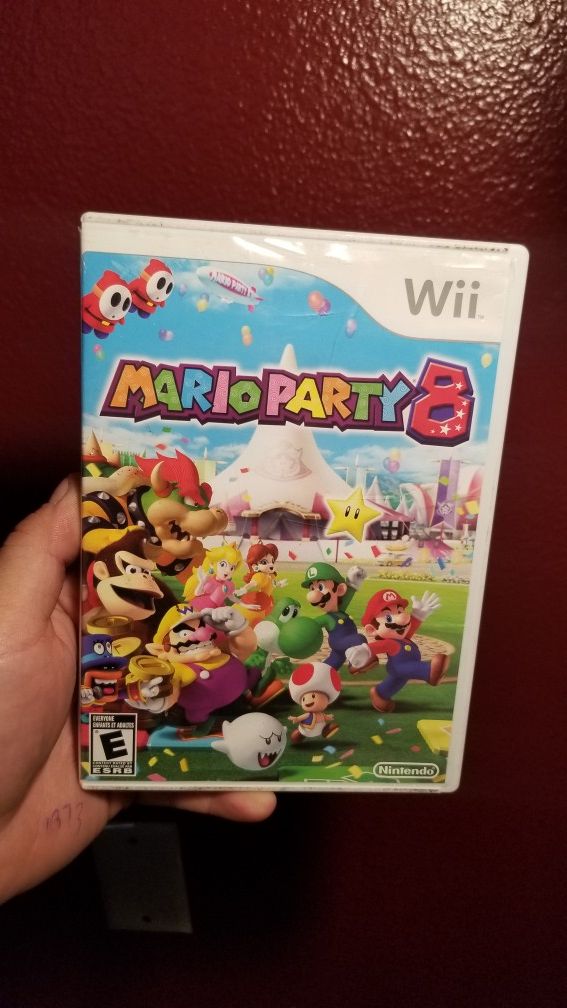 Mario party 8 Wii