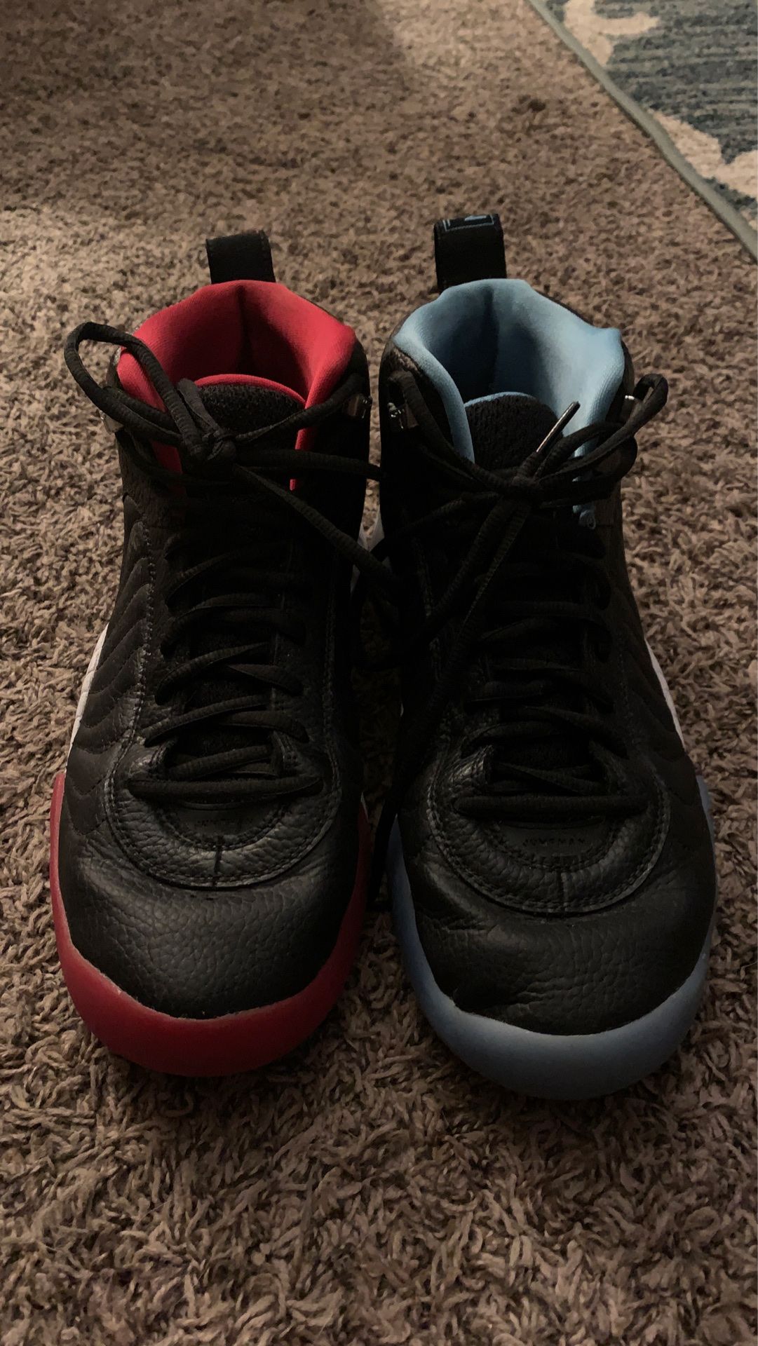 Jordan Jumpman pro red black and blue