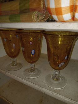 3 glasses 8"