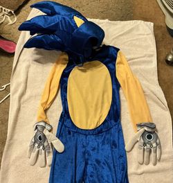 Sonic The Hedgehog Costume 10-12