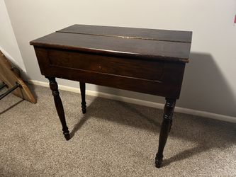 Wood Writing Table