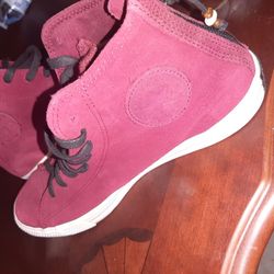 Red Chuck Taylor  CT Back Zip High Tops 