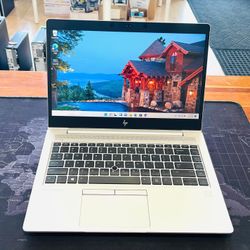 HP EliteBook 745 G5 RYZEN 7 PRO 2700u 8GB//256GB Windows 11 Pro Perfect for Students//Work