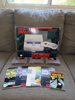 SNES Bundle (for Parts/ Repair)