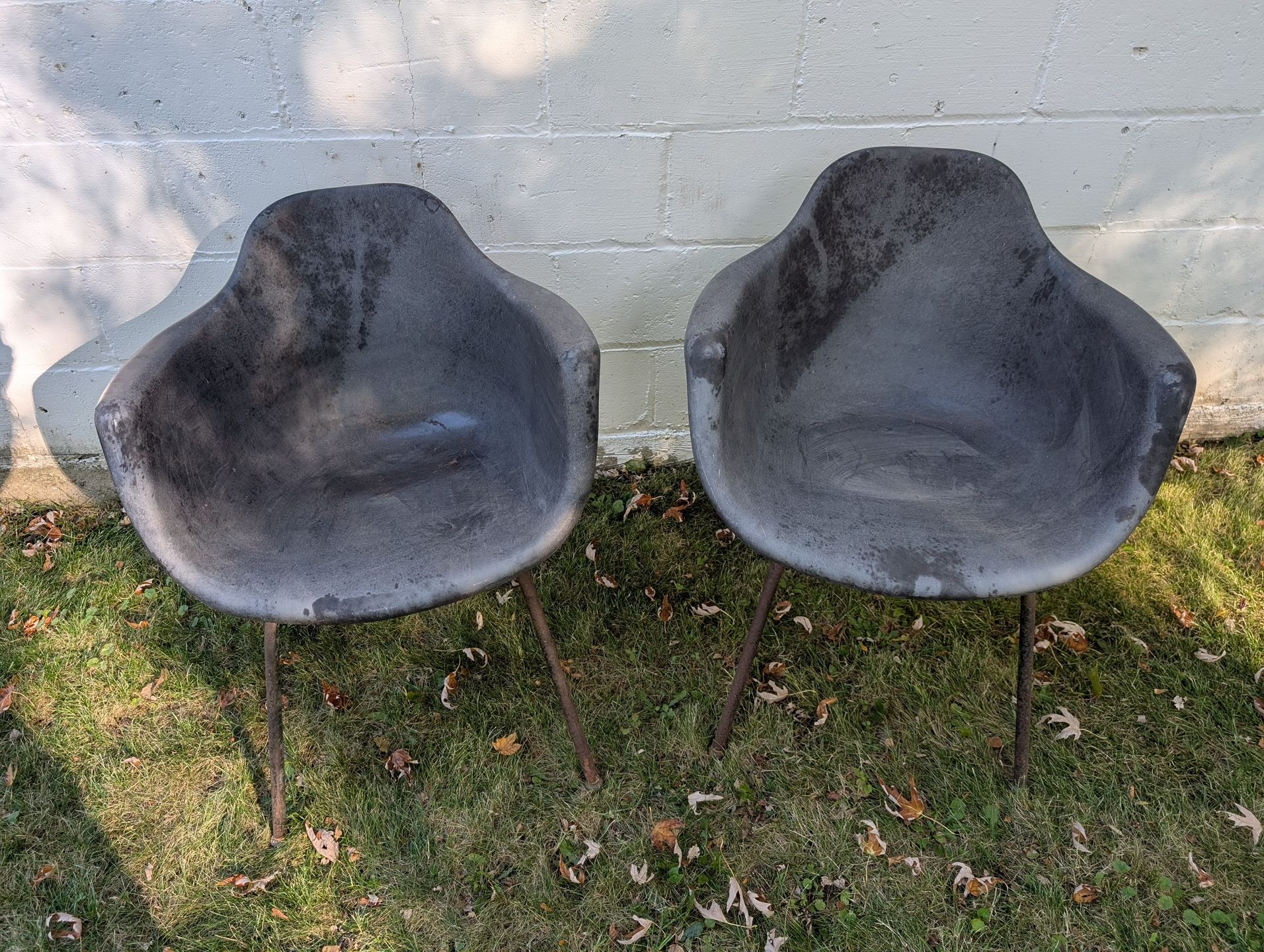 Pair Of Eames Chairs