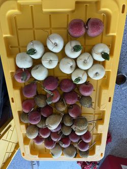 Fruit For Crafts Or Ornaments. Qty 47