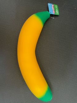 Squeeezy Sunny Days Squishy Banana Large  Stress Relief Toy viral