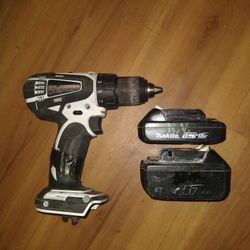 Makita Drill With Batteries