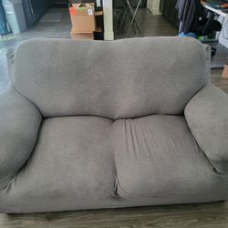 FOR SALE: Love seat and sofa