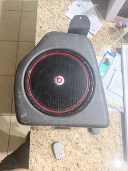 Beats by Dre stock subwoofer for Dodge