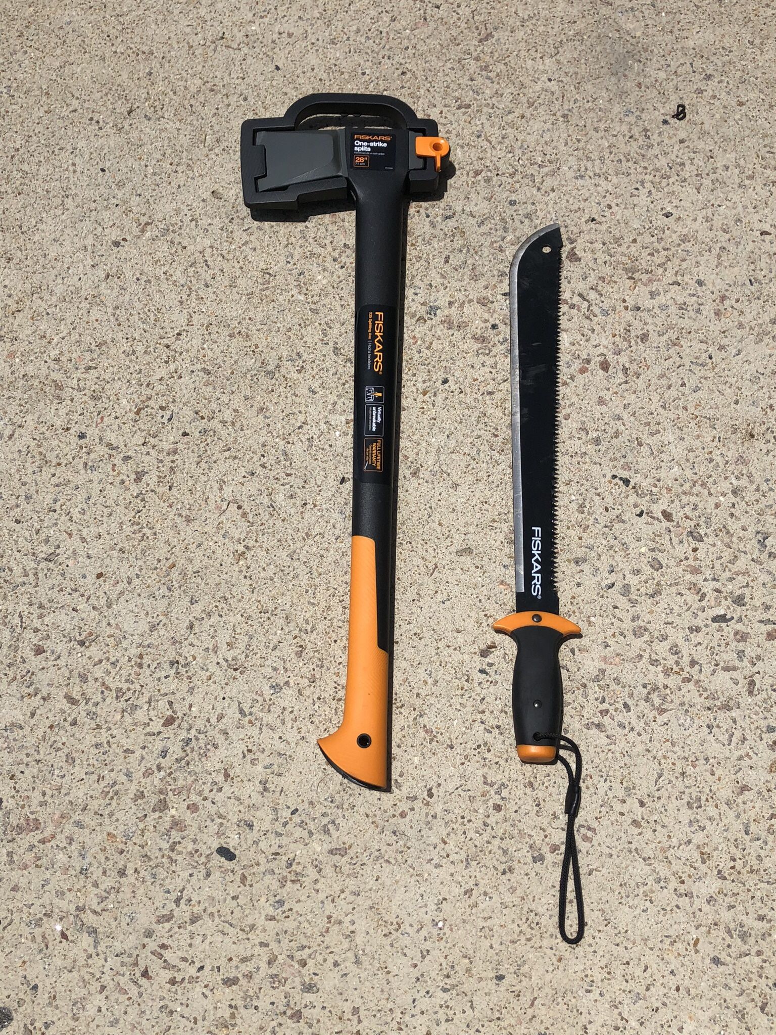 Fiskars Axe & Machete Set