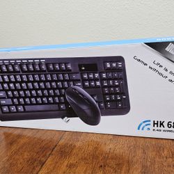 Wireless Keyboard And Mouse Combo 