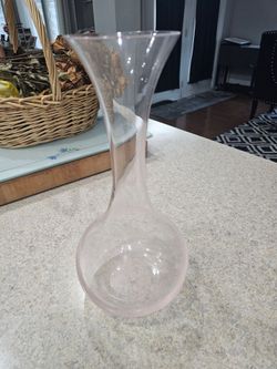 Pink Glass Vase