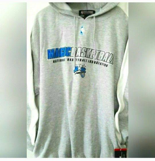 Vintage! Orlando Magic Hooded Sweatshirt Adult LG.