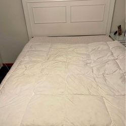 Queen Platform Bed With Headboard & 6 Storage Drawers