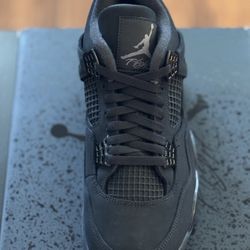 Air Jordan 4 Black Cat Size 10