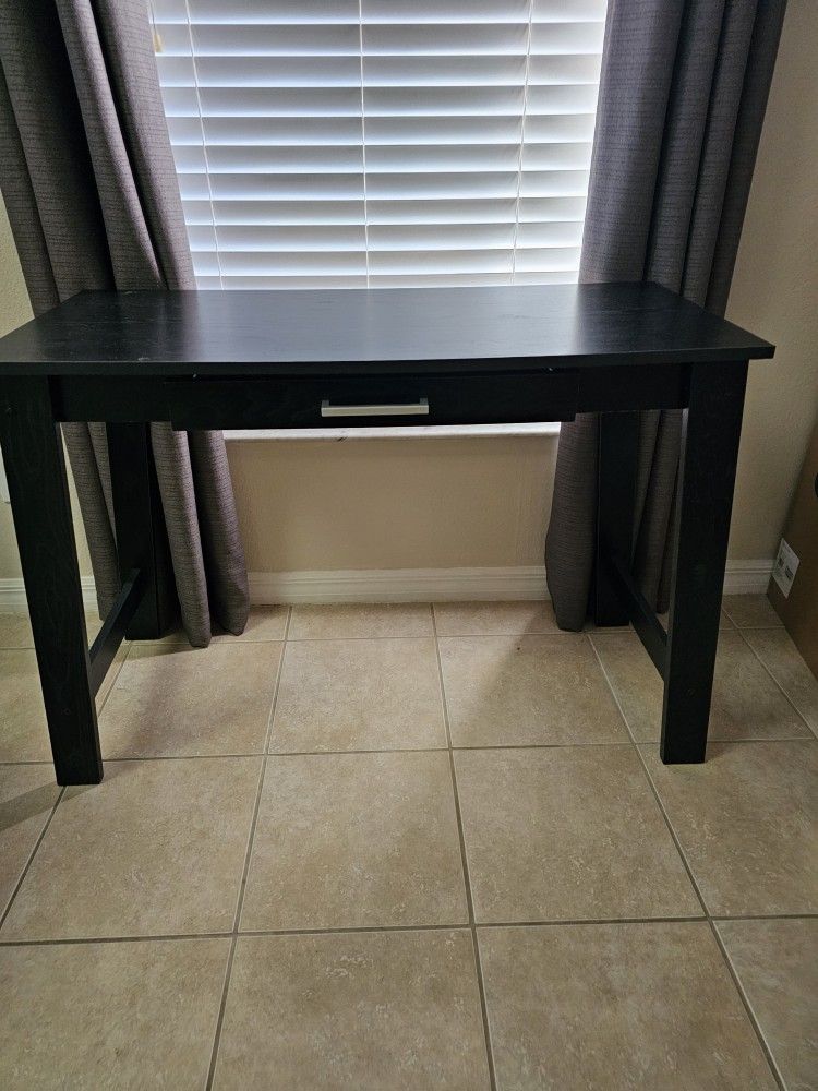 Desk with Storage  Grey/Black