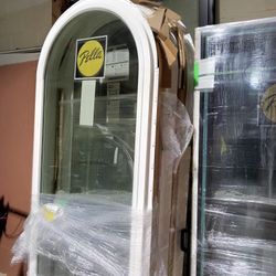 Brand New Pella Surplus Arched Windows