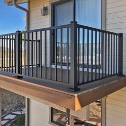 Aluminum railings