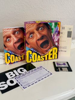 Disney Coaster (PC) - COMPLETE BIG BOX - 3.5 Floppy