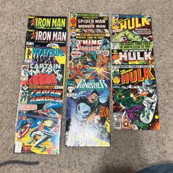 11 Marvel Comics From  1978