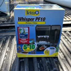 Tetra Whisper PF10 Power Filter NOT FREE! Read Description!