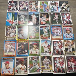 St. Louis Cardinals Baseball Card Team Lot (51) - Pujols, Musial, Molina, Winn
