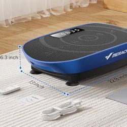 Vibration plate exercise machine