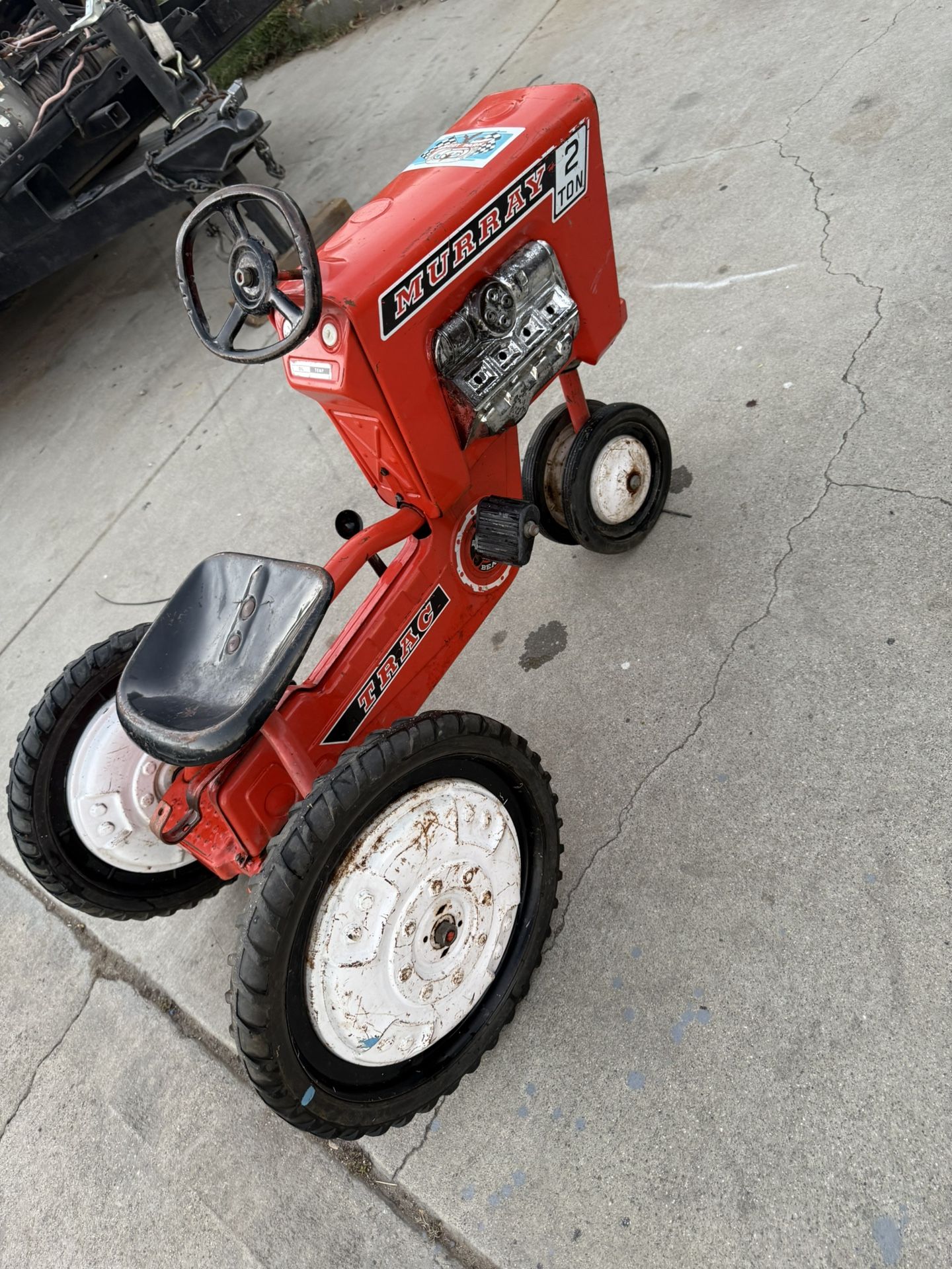 Original Murray Pedal Car Tractor 
