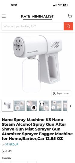 Nano spray machine