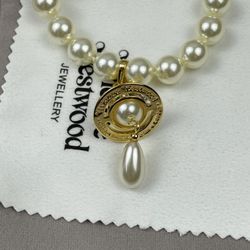 New single-layer pearl necklace