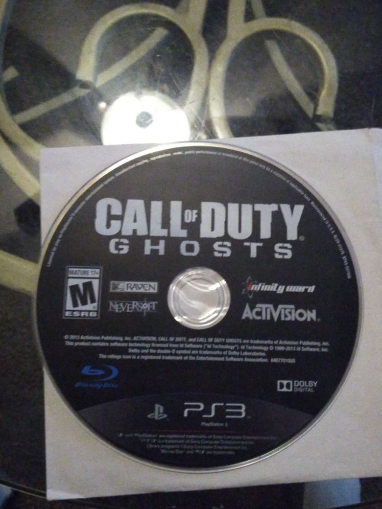 Call Of Duty Ghost