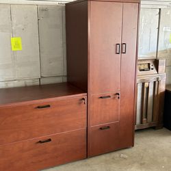 Filing Cabinet With Wardrobe
