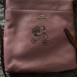 Vintage Minnie Mouse Coach Cross Body Bag