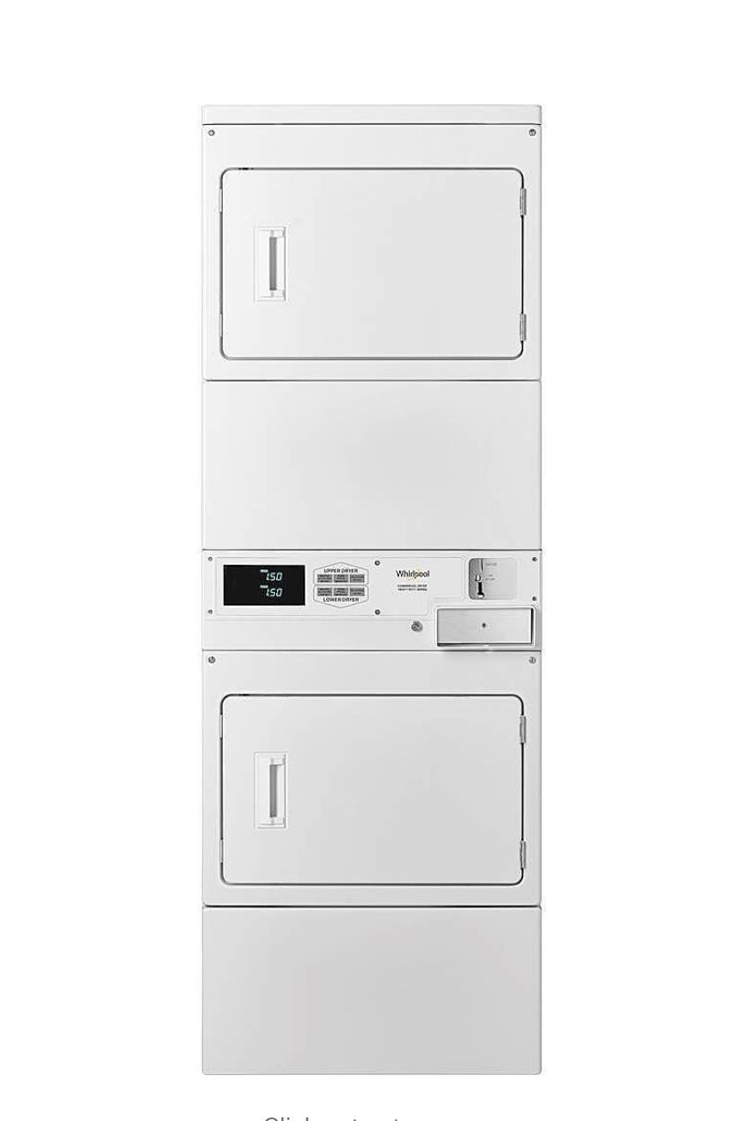 whirlpool commercial Gas dryer Coin-operated