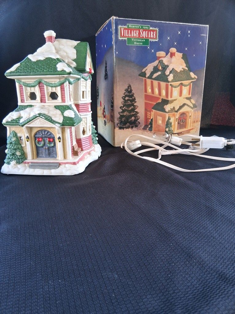 Christmas Decorations, Ceramic Houses