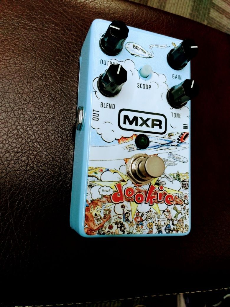 MXR DD25 V1 Green Day Dookie Drive Effects Pedal 25th Anniversary for
