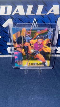 Marvel Fleer/Skybox Jubilee ‘Clear Cut’/base card lot! 2 cards total. NRM/M cond!