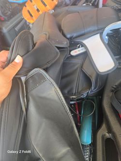 Heated cooling massage seats covers