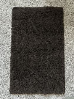 Bathroom rug - Brown