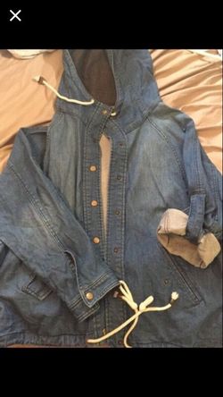 Jean wash out style jacket