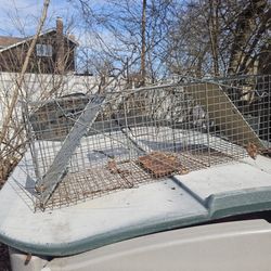 Price is firm. Large raccoon trap