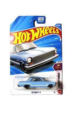 Hot Wheels ‘63 Chevy II Compact Kings Diecast Car