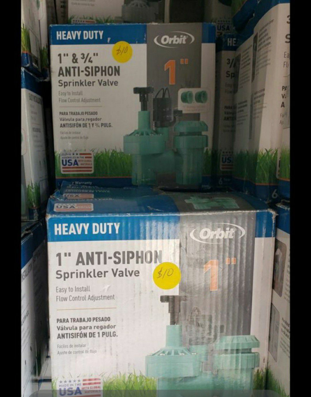Orbit 1"&3/4" Anti-Siphon Sprinkler Valve