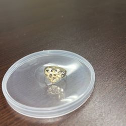 Gold Heart Shape Ring 