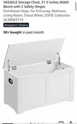 White storage chest