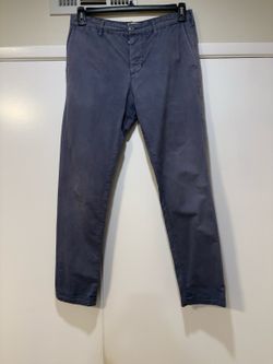 Obey Propaganda Blue Slim Tailored Chino Pants Size 30