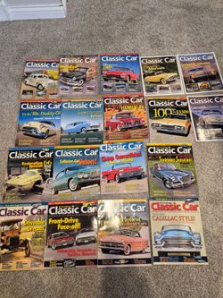 Classic Car magazines lot of 24